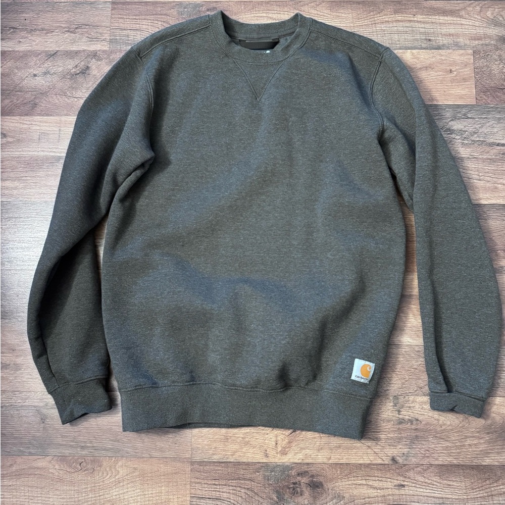 Carhartt Men's Charcoal Crewneck Sweater